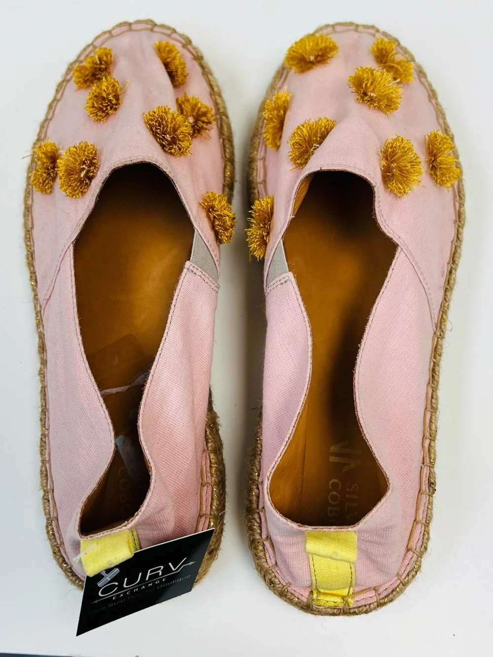 Silvia Cobos Soil Mocasines Slip On Floral Espadrille Flats - Size 12